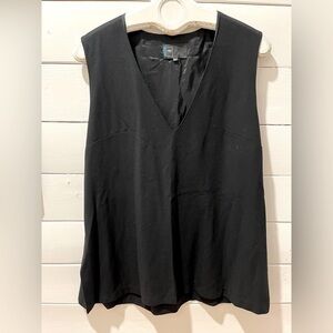 FORMES PARIS Daniel Bourdon vintage Black Sleeveless  tunic size 44